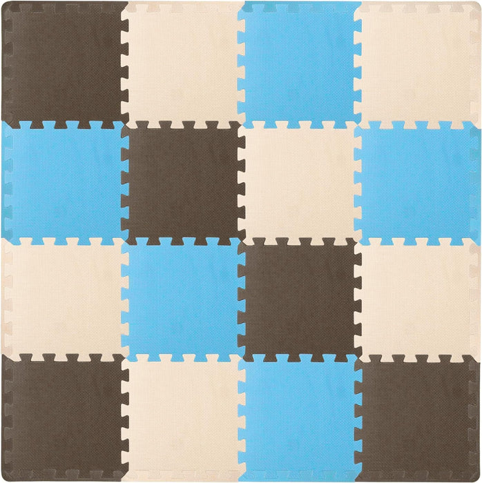 ToyVelt Foam Puzzle Floor Mat for Kids β Interlocking Play Mat with Colors β Educational Large Puzzle Foam Floor Tiles for Crawling, Playroom, Play Area, Baby Nursery