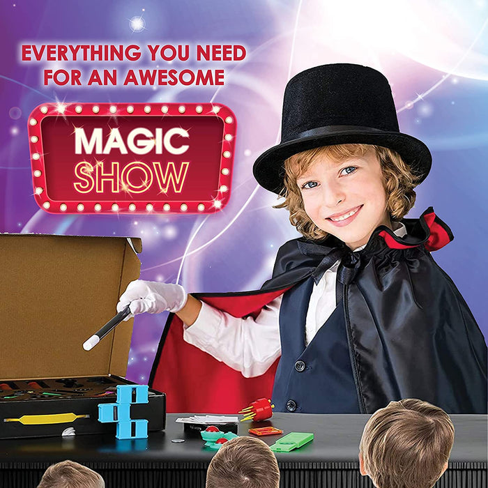 ToyVelt Magic Tricks Magic Set - Kids Magic Kit for Beginners with Over 200 Tricks and Instructions - Hours of Fun and Learning - for Boys and Girls Ages 5, 6,7 and Up