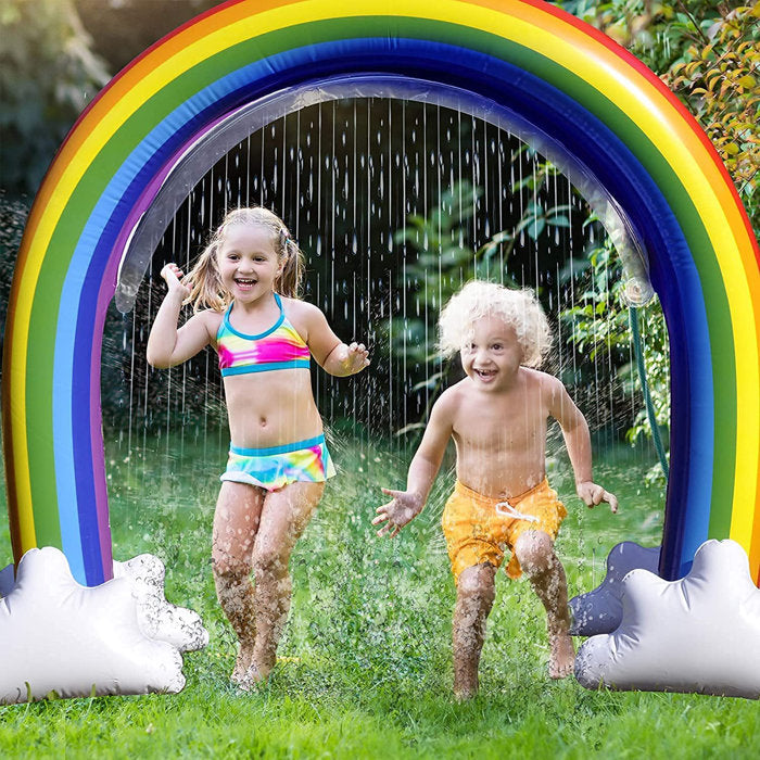 ToyVelt Vinyl Kids Rainbow Sprinkler