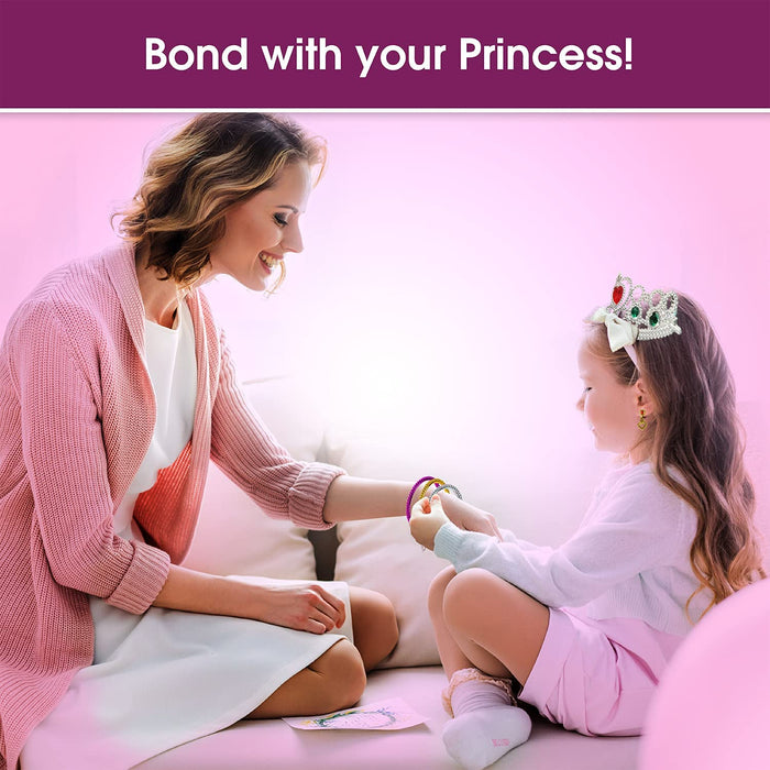 toyvelt princess dress up Toyvelt Princess Dress Up Shoes And Jewelry Boutique - Pretend Play For Little Girls Set Incl 4 Pairs Princess Shoes And Lots Of Accessories - Toddler Girl Toys (Classic Edition)