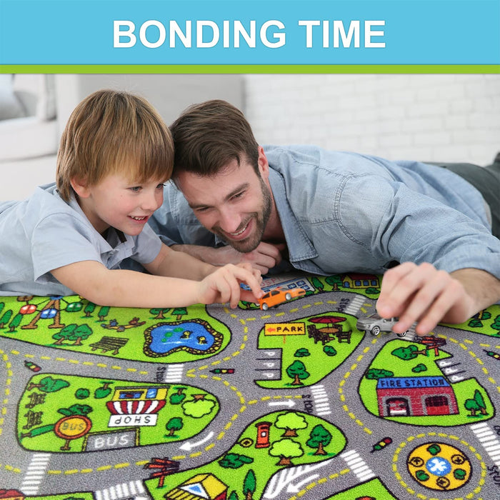 ToyVelt Foam Puzzle Floor Mat for Kids – Interlocking Play Mat with Colors,  Shapes, Alphabet, ABC, Numbers – Educational Large Puzzle Foam Floor Tiles