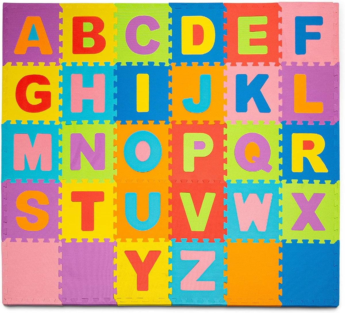 Foam Mat 100-Piece Foam Puzzle Play Mat 12