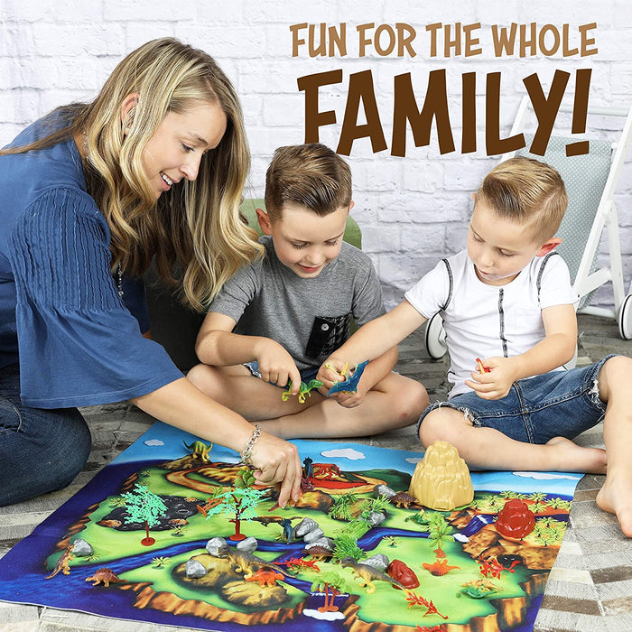 Toyvelt Dinosaur Play Set Dinosaur Toys Includes Dinosaur Figures Tre