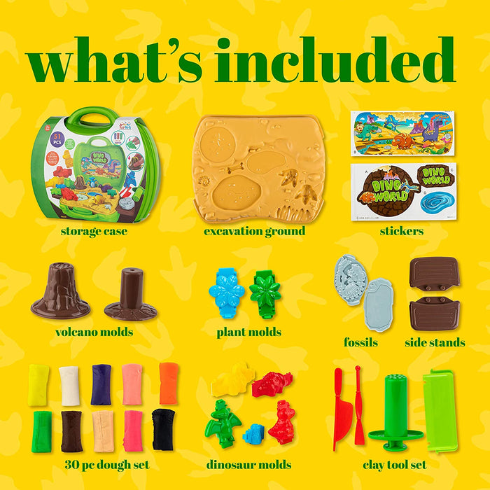 Dino World Coloring Roll Kit - Mudpuddles Toys and Books